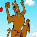   Scooby doo jumping clouds  