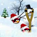 Играть бесплатно Рождественские подарки Angry Birds без регистрации