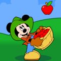 Играть бесплатно Микки собиральщик яблук / Mickeys aebleplantage без регистрации