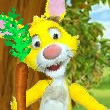 Винни Пух в саду у Кролика играть онлайн