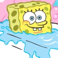 Играть бесплатно Губка Боб принимает Ванную / Spotless SpongeBob без регистрации