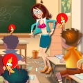 В школе / Naughty classroom играть онлайн