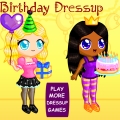 Играть бесплатно Одеваются в День рождения / Birthday Dress Up без регистрации