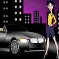 Автомобиль девушки Girl With Cabriolet Car играть онлайн