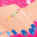 Зимний дизайн ногтей / Winter Nails Design играть онлайн