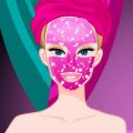 Макияж для Барби Barbie Diamond Spa играть онлайн