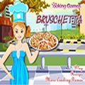 Итальянскяе закуска bruschetta играть онлайн