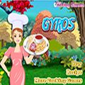 Греческое блюдо из мяса Gyros играть онлайн