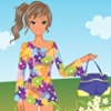 Платья в цветочек играть онлайн
