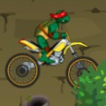 Черепахи Ниндзя на мотоцикле / Ninja Turtle Bike играть онлайн