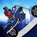 Играть бесплатно Трансформеры мотогонка Transformers Bike Ride без регистрации