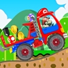 Супер Марио на грузовике играть онлайн