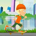Играть бесплатно Сумасшедший скейтборд / Crazy Skateboard без регистрации
